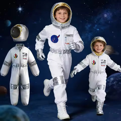 Astronaut Costume Set for Kids | Space Role Play Dress-Up Outfit