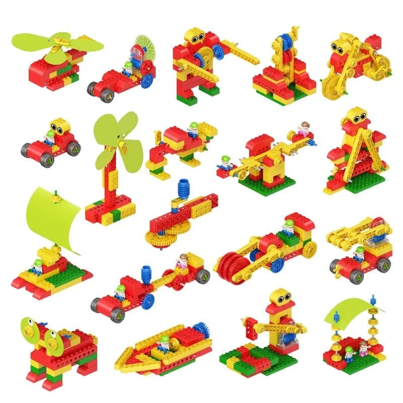 Robot Brick STEAM Building Blocks | Early Childhood Engineering Learning Set