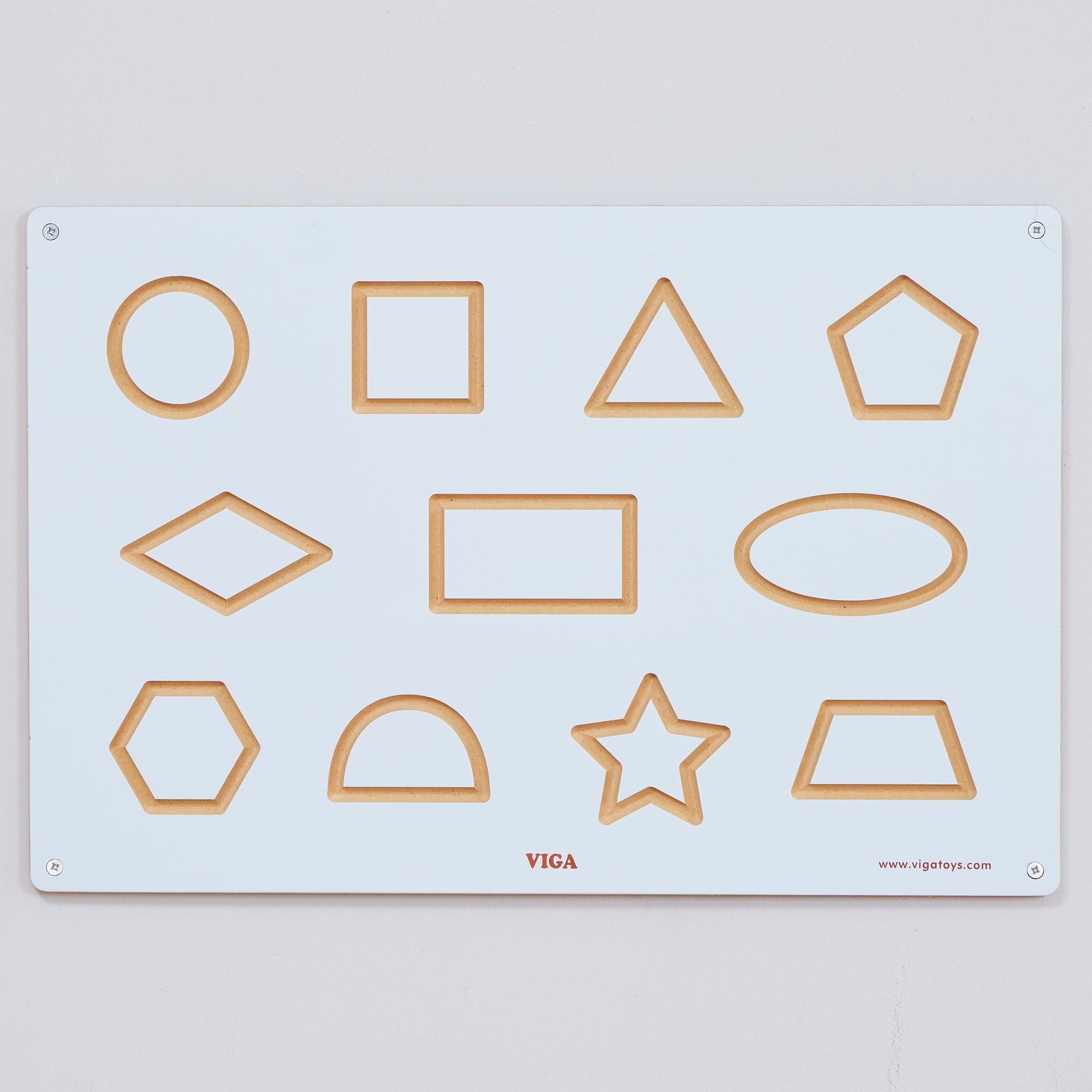 Shapes Writing Board Kids | Montessori Wall Drawing & Learning Toy