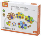 Peacock Colour Matching Game Kids | Montessori Color Sorting & Learning Toy