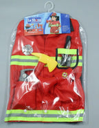 Firefighter Costume Set for Kids | Fireman Role Play Dress-Up Toy Kit