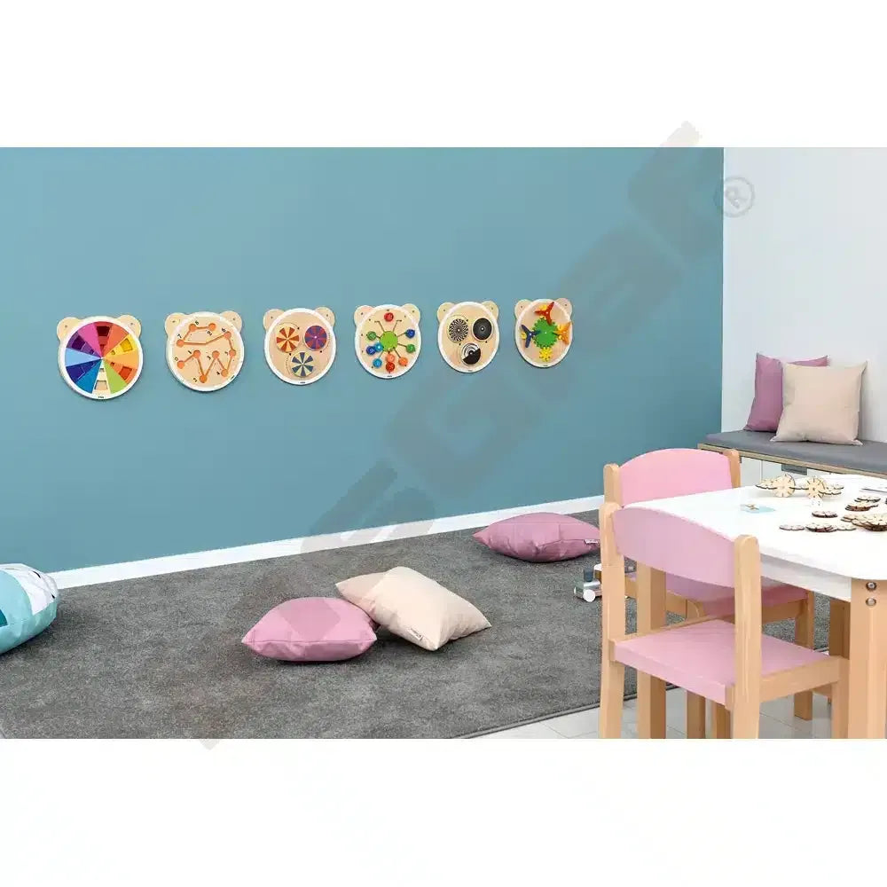 Sliding Ball Wall Toy Kids | Montessori Motor Skills Maze Wall Activity Board