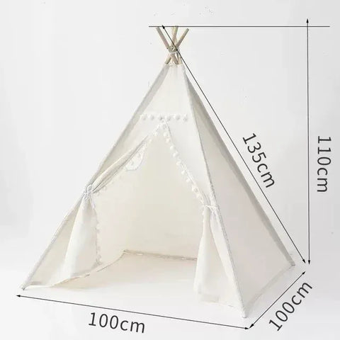 Indoor Outdoor Kids Teepee Tent