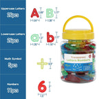 Letters and Numbers 66 Pcs Set | Spelling & Counting Educational Toy for Kids