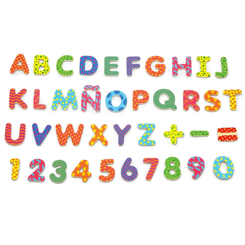 Magnetic Letters & Numbers - 77 pcs