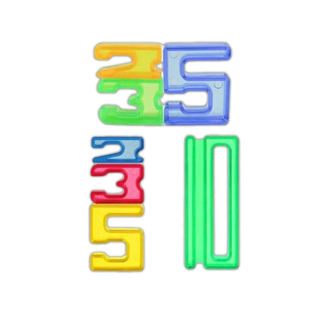 Number Building Blocks 70 Pcs | Educational Math & STEM Learning Toy for Kids