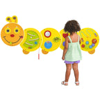 Junior Caterpillar Wall Activity Panel Kids | Montessori Sensory Busy Board Toy