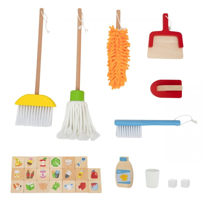 Life Skills Play Center Kids Wooden Activity Kitchen | Montessori Role Play Toy
