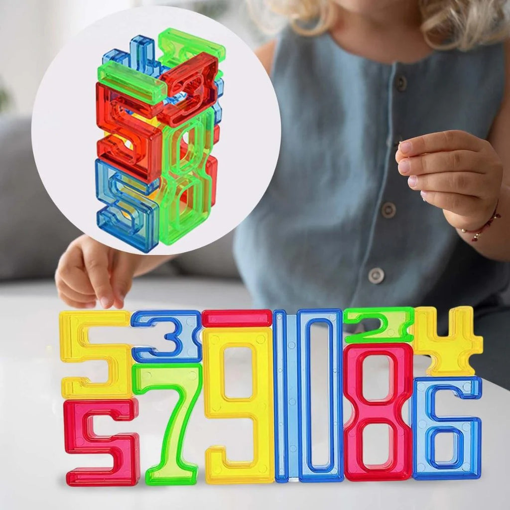 Number Building Blocks 70 Pcs | Educational Math & STEM Learning Toy for Kids