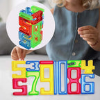 Number Building Blocks 70 Pcs | Educational Math & STEM Learning Toy for Kids