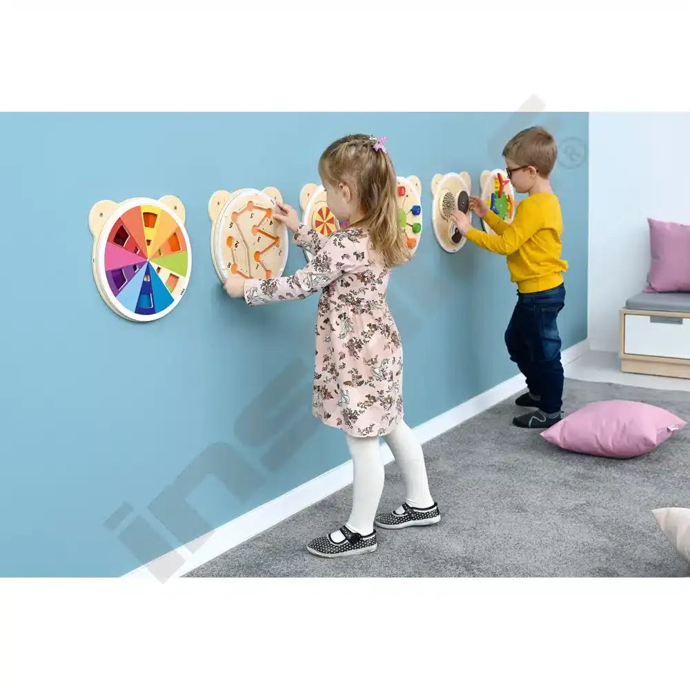 Sliding Ball Wall Toy Kids | Montessori Motor Skills Maze Wall Activity Board