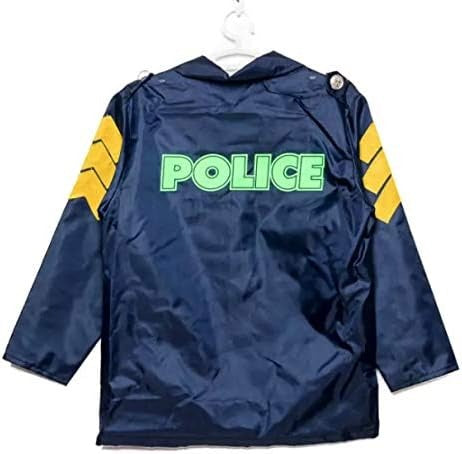 Police Officer Costume Set for Kids | Dress-Up Role Play Cop Uniform Kit