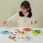 Peacock Colour Matching Game Kids | Montessori Color Sorting & Learning Toy