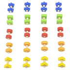 Wooden Nuts & Bolts 40 Pcs Set | Montessori Sensory Screw Learning Toy for Kids