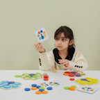 Peacock Colour Matching Game Kids | Montessori Color Sorting & Learning Toy