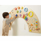 Sensory Arc Wall Activity Panel | Montessori STEM Wall Toy for Kids