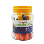 Count Rods Math Cubes 74 Pcs | STEM Math Learning Educational Toy for Kids