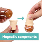 Ice Cream Mobile Shop Kids | Wooden Pretend Play Ice Cream & Candy Cart
