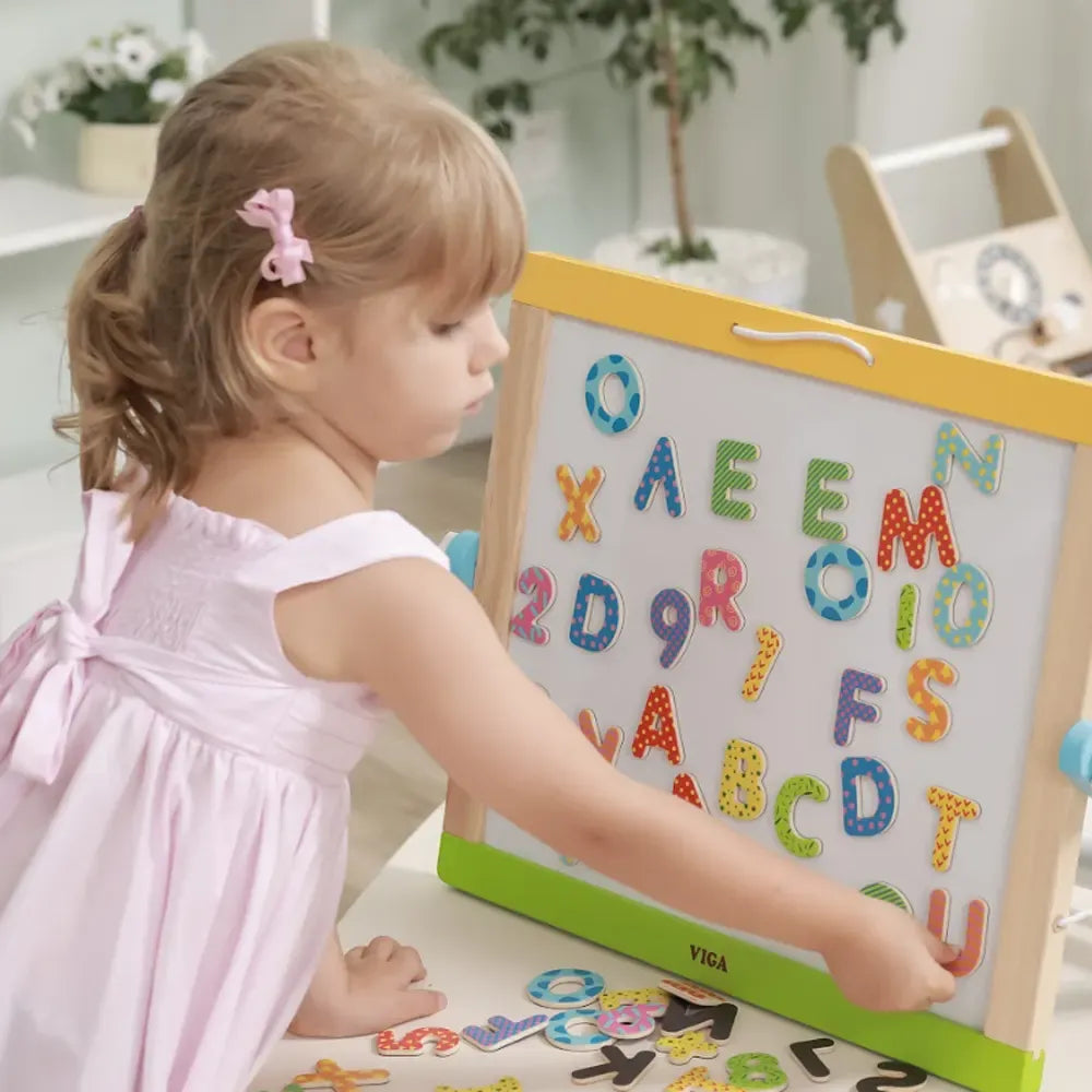 Magnetic Letters & Numbers 77 Pcs Set | Kids Alphabet &amp; Math Learning Toy