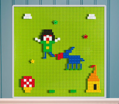 Building Block Tracker with Lego Plates