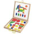 Magnetic Blocks for Kids | 42 PCS Educational STEM Building Toy Set with Pattern Cards
