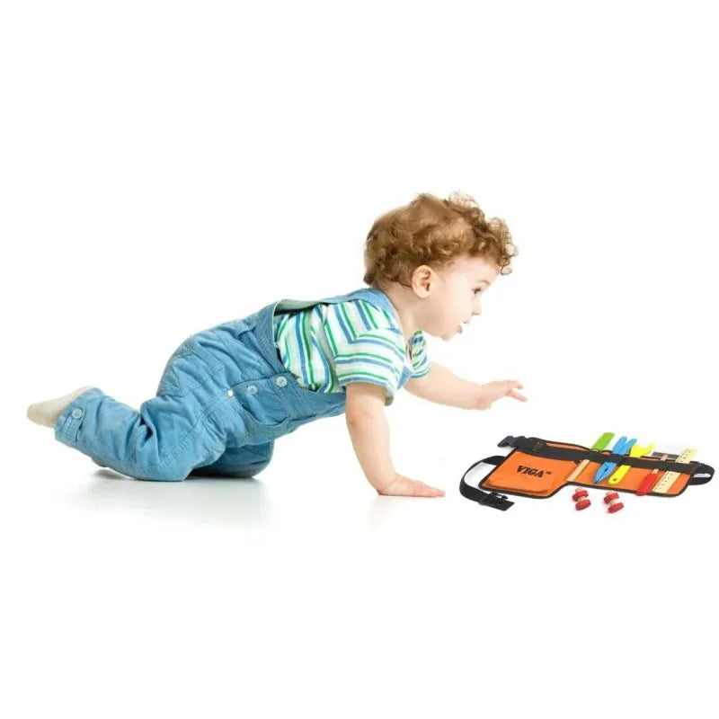 Kids Tool Belt Set | Pretend Play Construction Tool Kit for Children