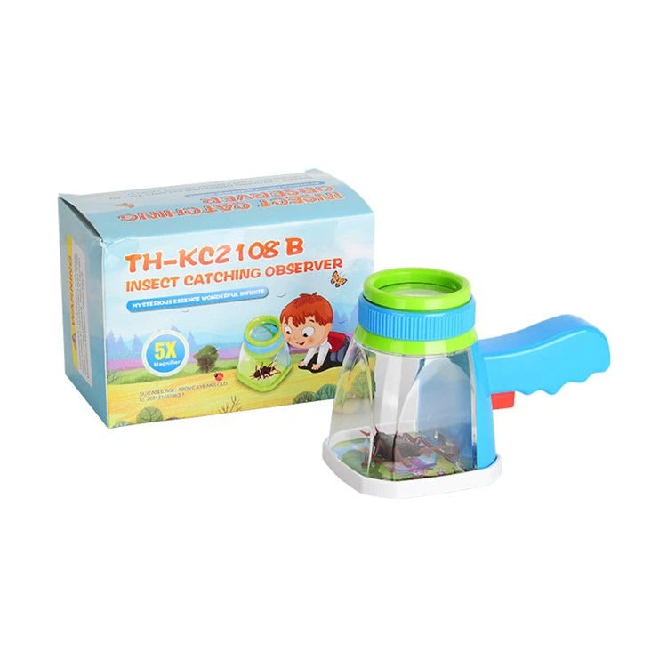 Insect Bug Viewer Magnifying Glass | Kids Bug Catcher Explorer Kit