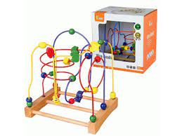 Wooden Farm Bead Maze | Educational Toddler Motor Skills Learning Toy