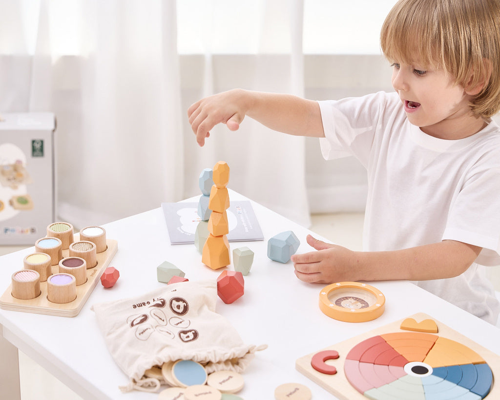 Grow With Me Free Spirits Box (3+ Years) | Montessori Sensory & Cognitive Learning Toy Set