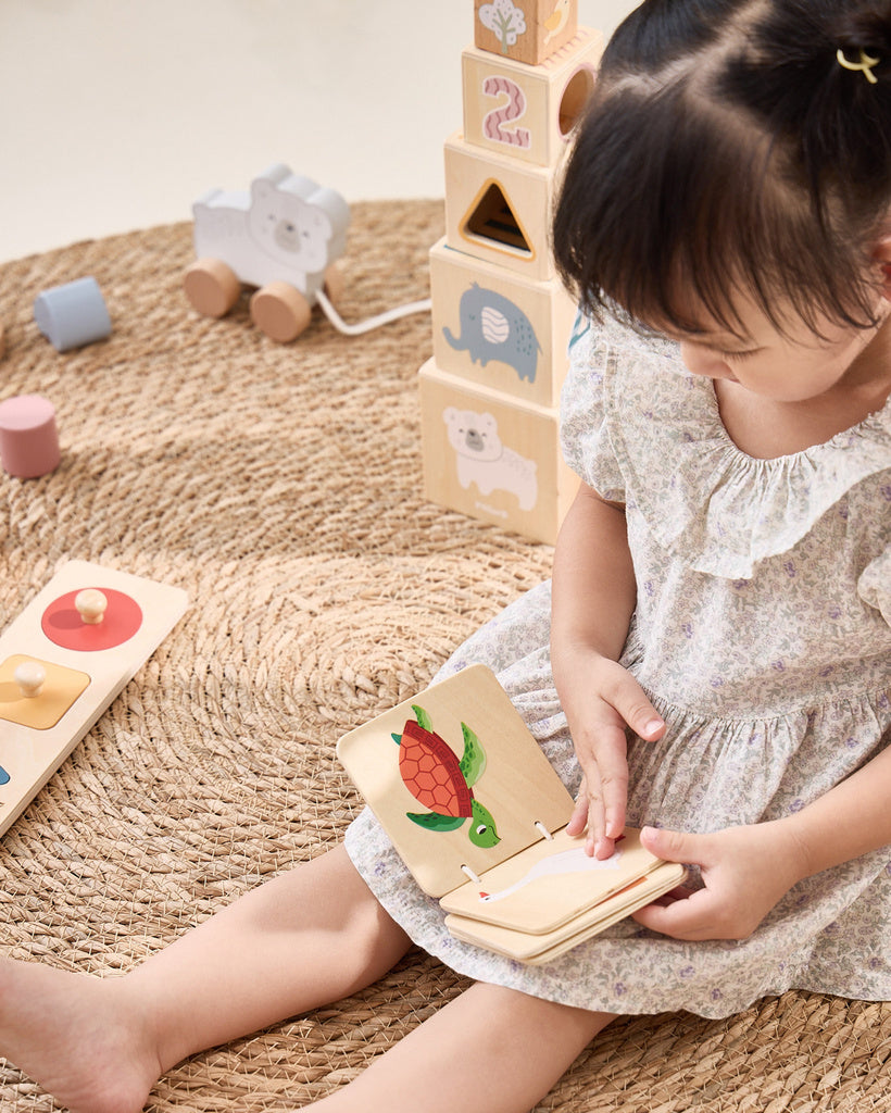 Grow With Me Motion Masters Box (12–18 Months) | Montessori Motor Skills Learning Toy Set