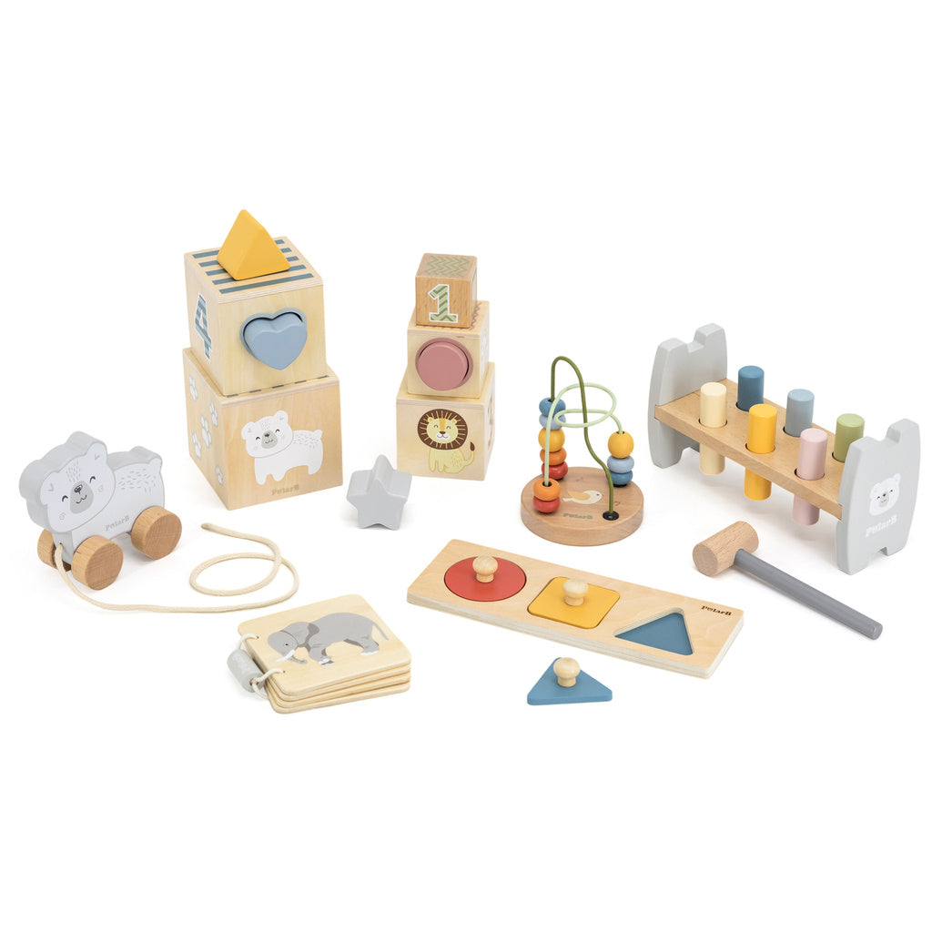 Grow With Me Motion Masters Box (12–18 Months) | Montessori Motor Skills Learning Toy Set