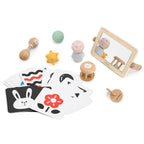 Grow With Me Sensory Seekers Box (0–6 Months) | Newborn Montessori Sensory Toy Set