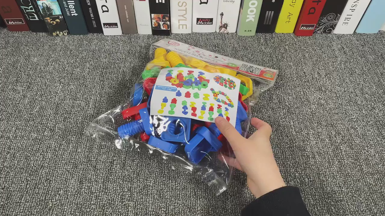 Nuts &amp; Bolts 50 Pcs | STEM Learning Construction Toy for Kids
