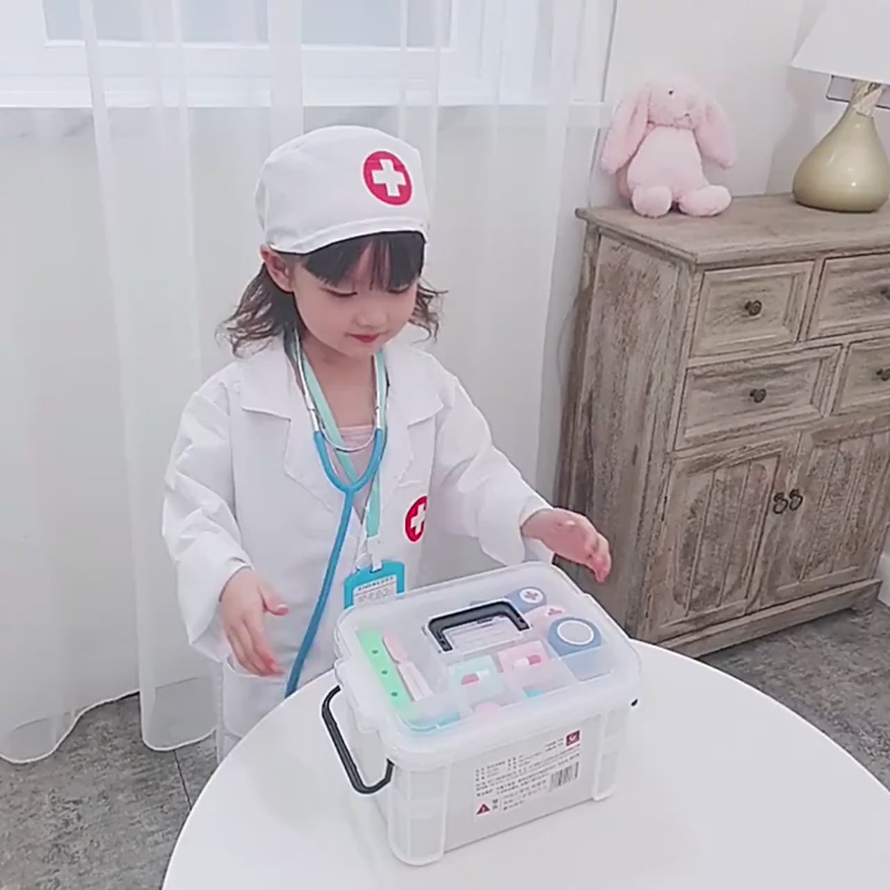 Medical Kit with Pill Box 20 Pcs | Kids Doctor Pretend Play Set Educational Toy