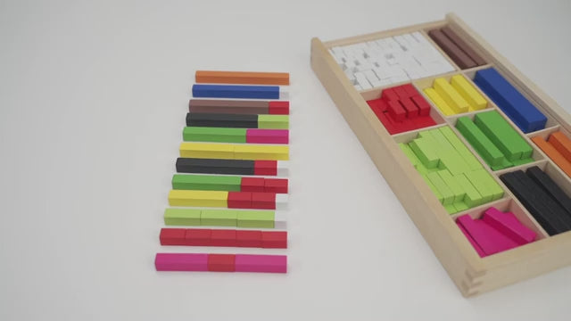 Math Blocks 308 Pcs Set | Wooden Counting & Fraction Learning Educational Toy for Kids