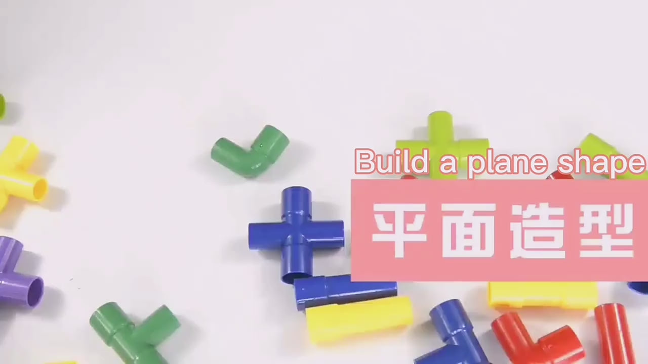 Cylinder & Pipe Manipulative 75 PCS | STEM Building &amp; Fine Motor Skills Toy Set