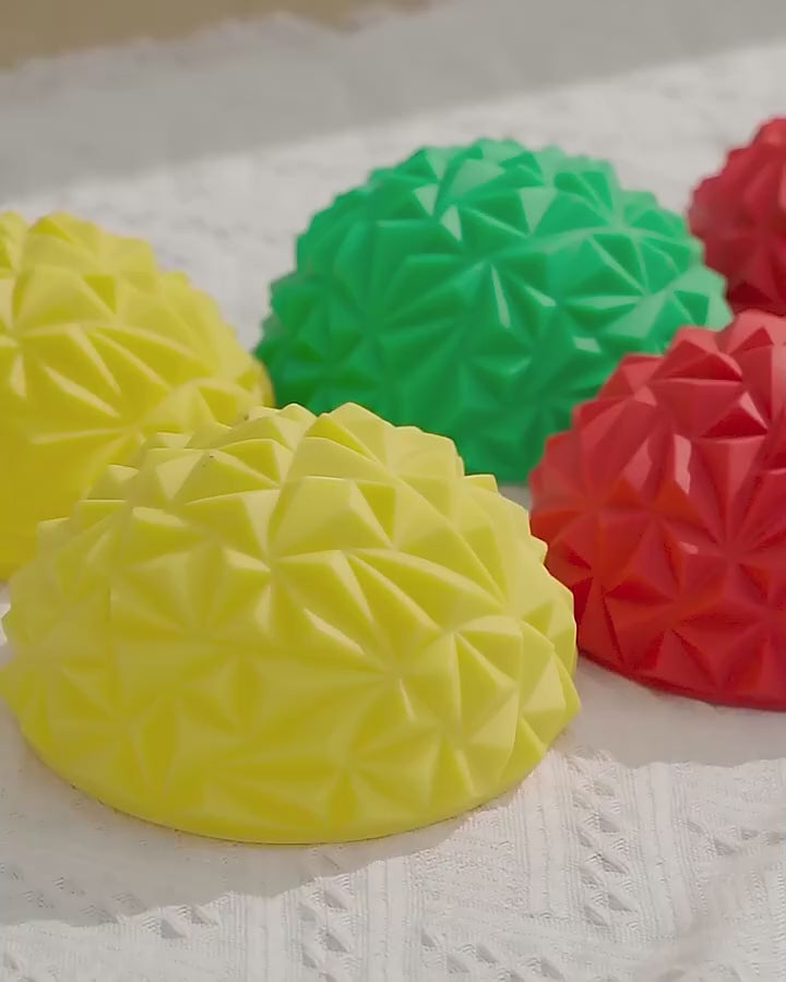 Sensory Balance Pods 8 PCS Set | Kids Wobble Balance Cushions for Motor Skills Training