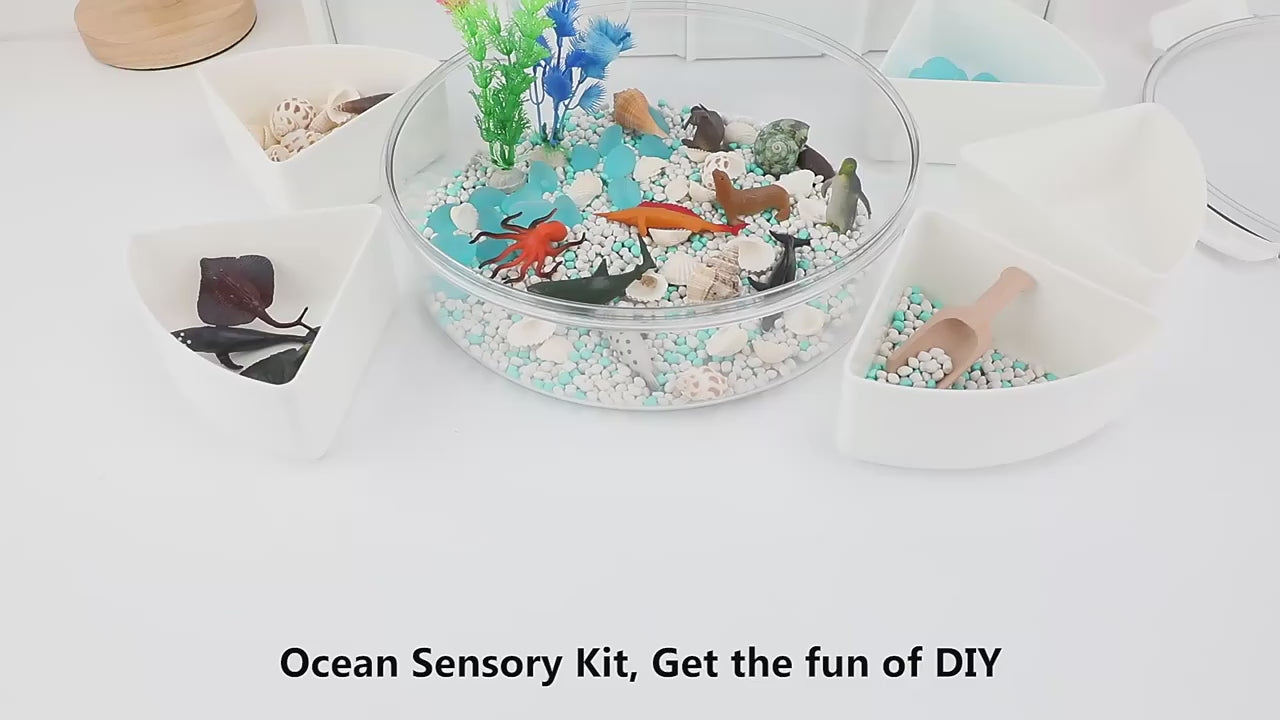 Ocean Sensory Kit | Autism Fidget Stress Relief Sensory Toy Set for Kids