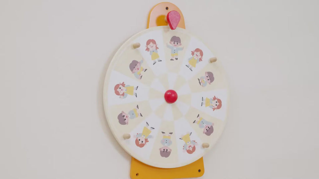 Wooden Wall Movement & Facial Expressions | Montessori Emotion Learning Toy 18M+