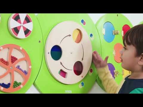 Caterpillar Wall Panels | Montessori Wall Activity Toy for Kids 12M+