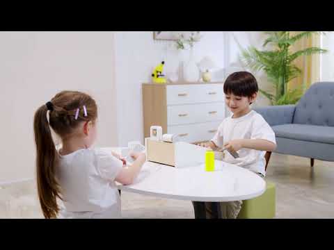 Kids Cash Register & Money Set | Pretend Play Calculator Toy for Early Math Learning