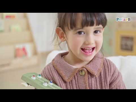 Wooden Ukulele for Kids | VIGA Musical Guitar Toy Instrument for Early Learning