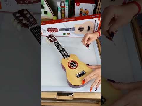 Guitar 21″ Natural | Wooden Kids Musical Guitar VIGA Educational Toy