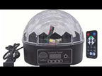 Crystal Magic Ball LED Lamp 9 Colors | Stage Disco Party Light Voice Control