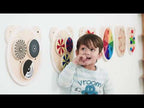 Mixing Colors Wall Toy | Montessori Wooden Color Learning Activity Panel