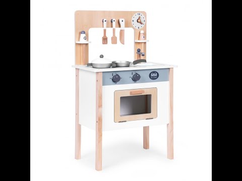 Wooden Kitchen Combo Set Kids | Montessori Pretend Play Activity Toy