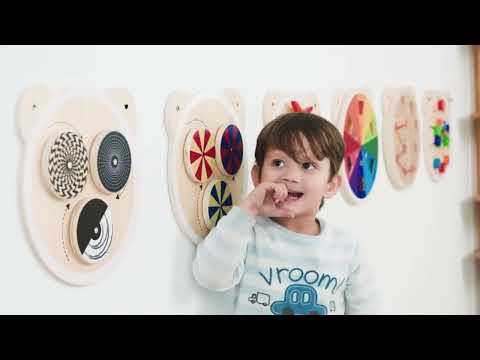 Wall Toy Matching Numbers | Montessori Number Learning Wall Board for Kids 18M+