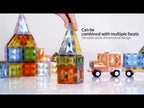 Magic Magnetic Blocks Set 78 Pcs | 3D STEM Building Magnetic Sticks & Balls Toy Kids