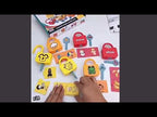 Lock & Key Counting 18Pc | Matching Sorting Montessori Learning Toy Set