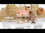 Wooden Coffee Maker Toy for Kids | Pretend Play Coffee Machine Set with Cup & Accessories